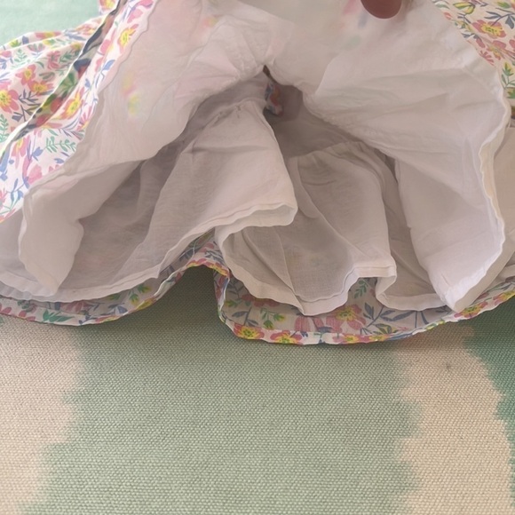 Tommy Bahama Floral 3 Piece Baby Set Dress Bloomers Headband - Picture 7 of 12